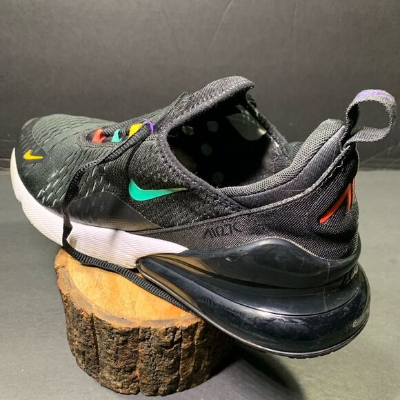 Nike Air Max 270 Men's Black Green Red Sneakers Shoe Size 8.5 - Picture 2 of 10